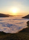Cloud inversion over Loch Voil