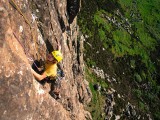 Max Dickens on The Prow at Fairhead