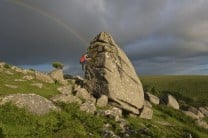 Will Hornby at Combeshead Tor