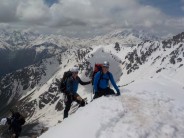 Summit of Mukal Peak, Caucasus, 3899m