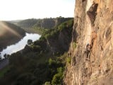 An evening to be very grateful we live in Bristol!  Multipitch adventure on our doorsteps at Avon Gorge