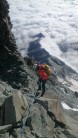 Jamie Owen abseiling off the Matterhorn with Autism At Height