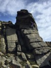 Rock Gymnast / Jeepers Creepers HVS 5b / Stanage North