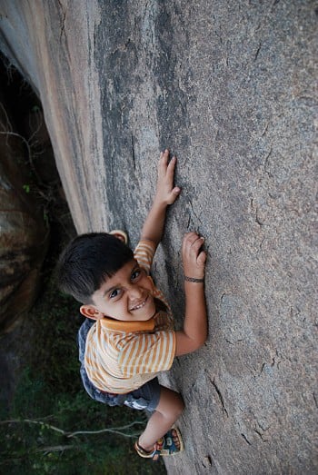 The future of Indian climbing  © Nick Brown