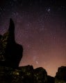 Wainstones Needle against the Milky Way. January 2017.<br>© Tony Marr