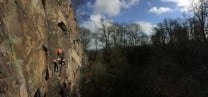 Rich on Holy Ghost 6b+, hangingstone quary