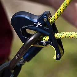 Assisted Breaking Belay Device Review - Salewa Ergo  © UKC Gear