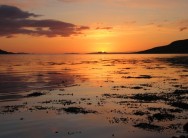 Sunset over the Summer Isles