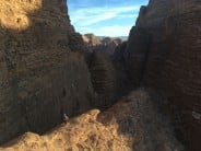 Descending Crack in the Back, Wadi Rum
