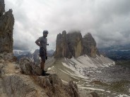 Tre Cime di Lavaredo from Summit of Monte Paterno