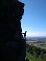 Cool climbing on a blistering day