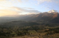 Foothills below the Cordillera Blanca - Peruvian Andes
