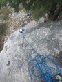 Me seconding - about halfway (before bailing out near top)