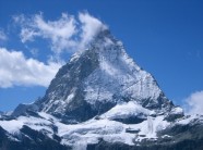 The Matterhorn after snow