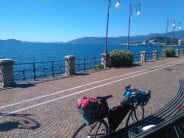 On route from Venezia to Genova, by bike