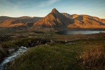 The might Tryfan in all its morning glory!