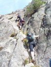 Sheffield Mountaineering meetup group on The Groove, Tarn Crag