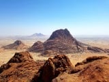 Spitzkoppe viewed from the summit Great Pontok Spitze.<br>© astrange
