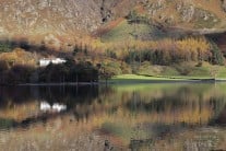 Buttermere reflections late afternoon in the Lake District