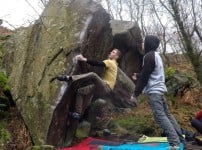 The Ultimate Gritstone Experience, fabulous little boulder.