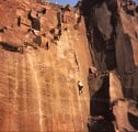 Ron Fawcett soloing Embankment Route 4 back in the early 80's.