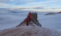 Cairngorm Mountain Rescue team admiring the insane cloud inversion (taken last year)
