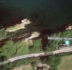 Cat Rock birds-eye view from google Maps
