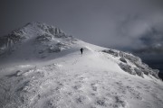 Nearing the summit of Ben Lomond by way of the Ptarmigan Ridge<br>© Highland Days