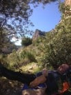 Valle de Guadar - Leo enjoying a siesta after Deception