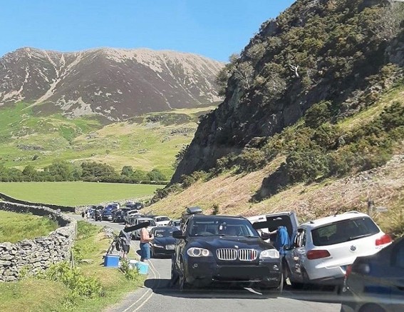 Problem parking in the Lake District over the weekend   © Cumbria Police