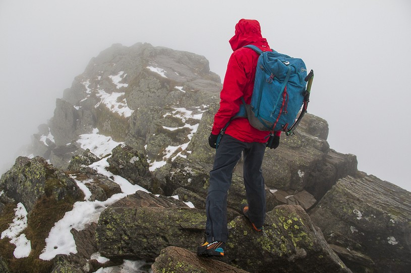 Autumn is the time to bring out the bigger pack, especially if you're carrying axe and crampons  © Dan Bailey
