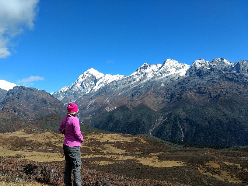 Kabru peak seen from Goechala trek  © Nutan Shinde-Pawar