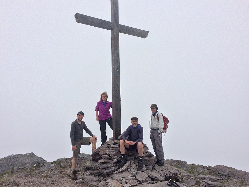 On Carrauntoohil, one of the greatest of the Furths  © Anne Butler