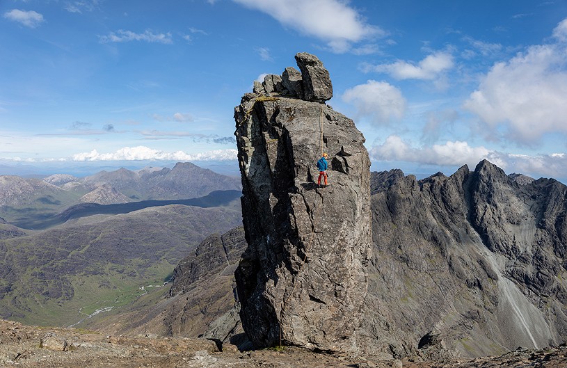 The abseil off the In Pinn is a highlight of many hillwalking careers   © Nick Brown