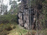 Migdale Rock bouldering wall