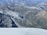 view from the Summit of Ortler (Stelvio)