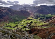 Langdale from White Ghyll Edge