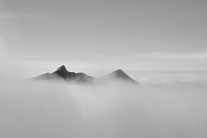 Ben Cruachan floating above the clouds