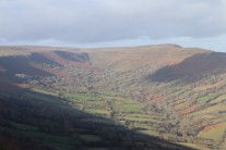 looking towards Hay Bluff, Black mountains