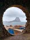 A rainy day in Calpe