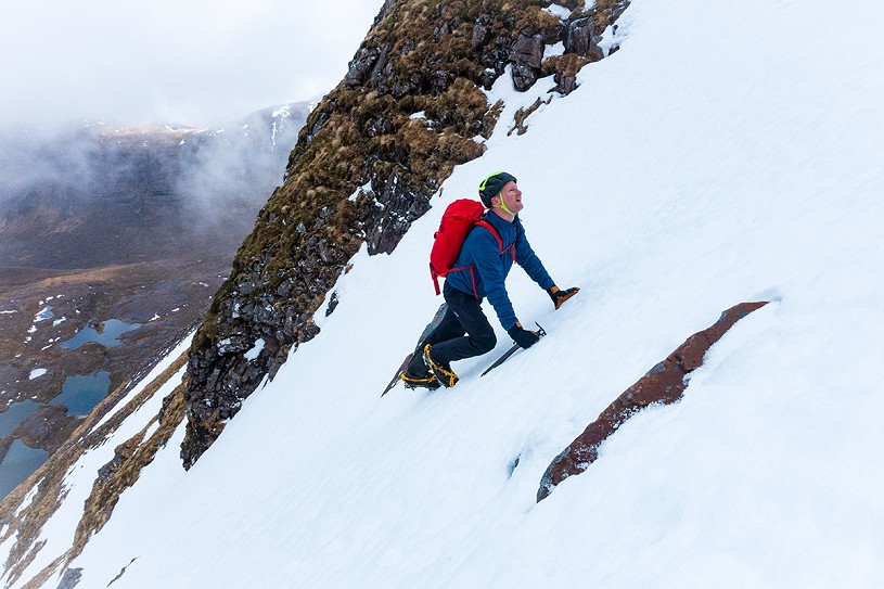 Using the Spire Tech on Liathach  © Dan Bailey