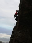 Moving away from the gear and trying to climb purposefully!