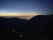 Ogwen Valley after dark