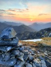 Sunset on Meall Buidhe