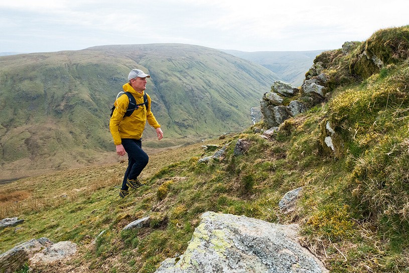 It's an equally useful layer for hillwalking, backpacking, running and climbing  © Dan Bailey