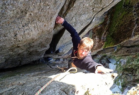 The enjoyable last pitch of Direct route.  © NeilJJ