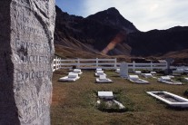 The gravestone of a legend... Grytviken, South Georgia