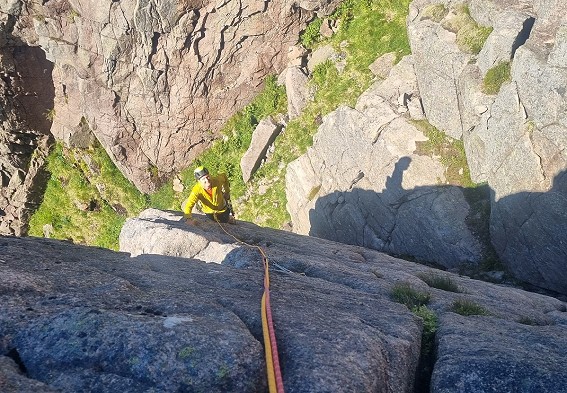 It's well cut for climbing and scrambling  © Dave Saunders