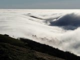 Cloud inversion from the summit of Worcestershire Beacon