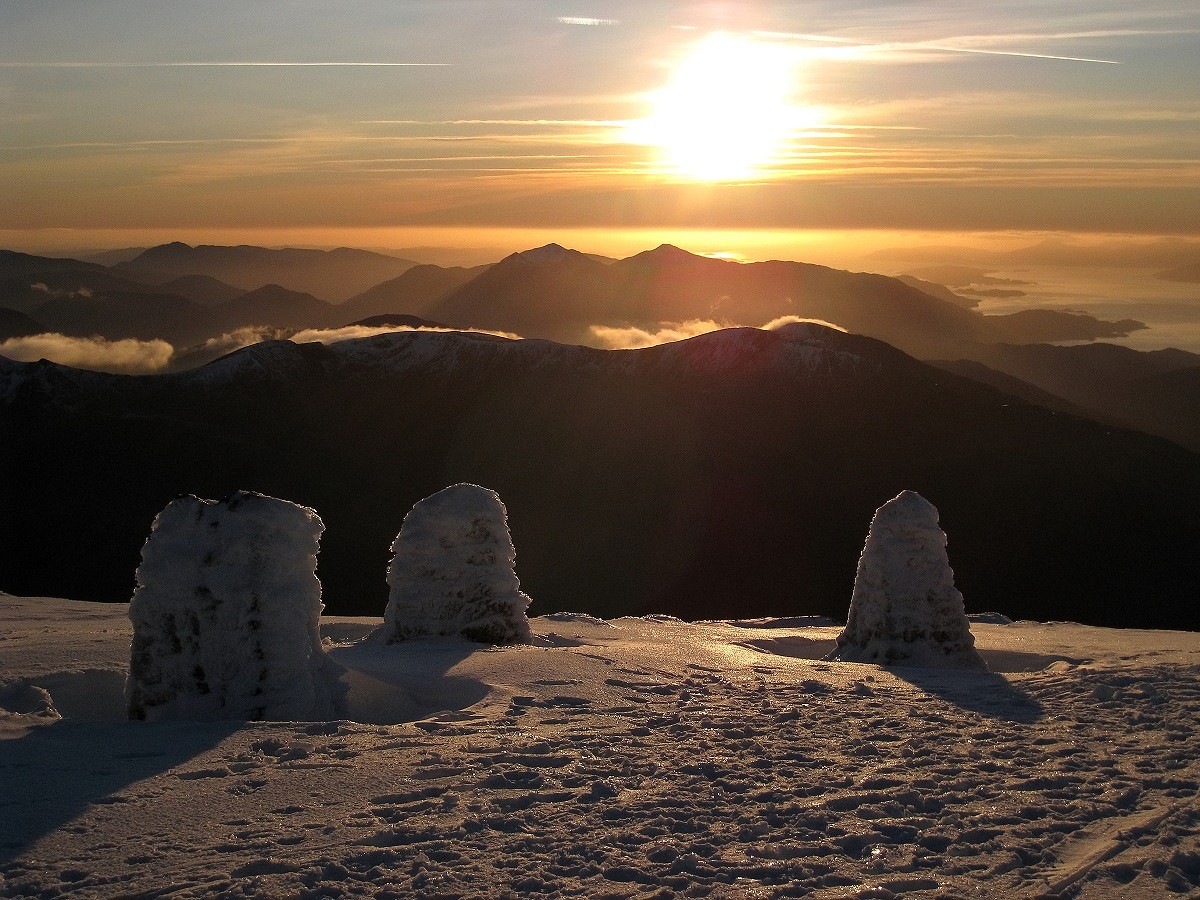 Ben Nevis gets heavy footfall year-round, and the impact needs a lot of management  © Dan Bailey